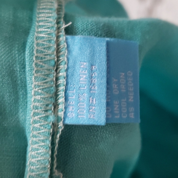 J.Mclaughlin Ombre Shirt Dress Linen SzXS - Picture 6 of 7